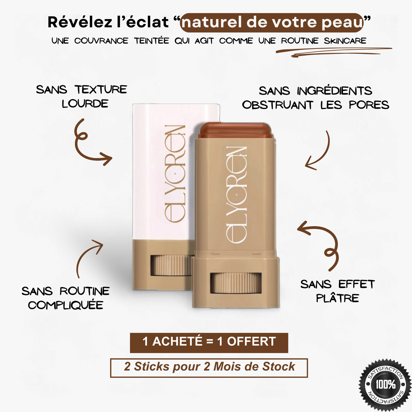 Elyoren - Stick Teinté
