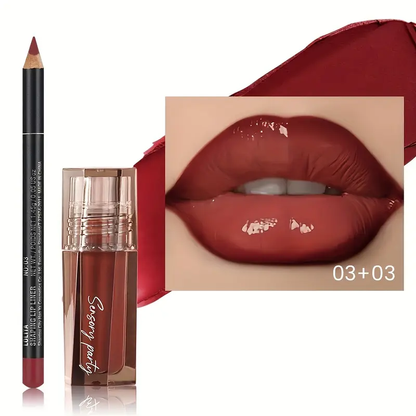 Elyoren - Ombre Lip Gloss & Lip Liner Set